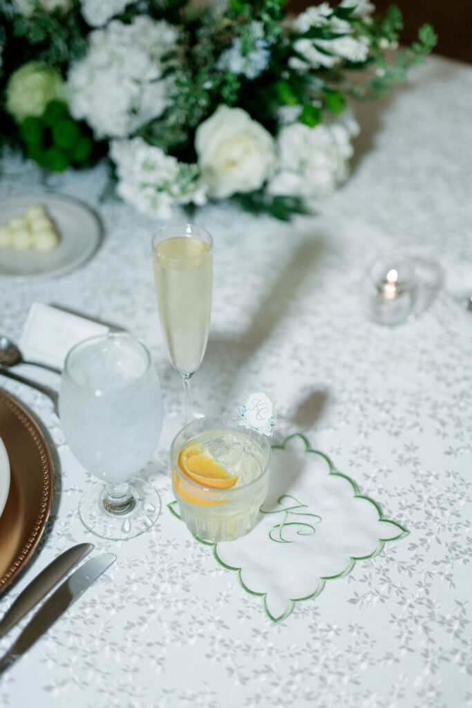 Union Station Hotel Wedding drinks and details
