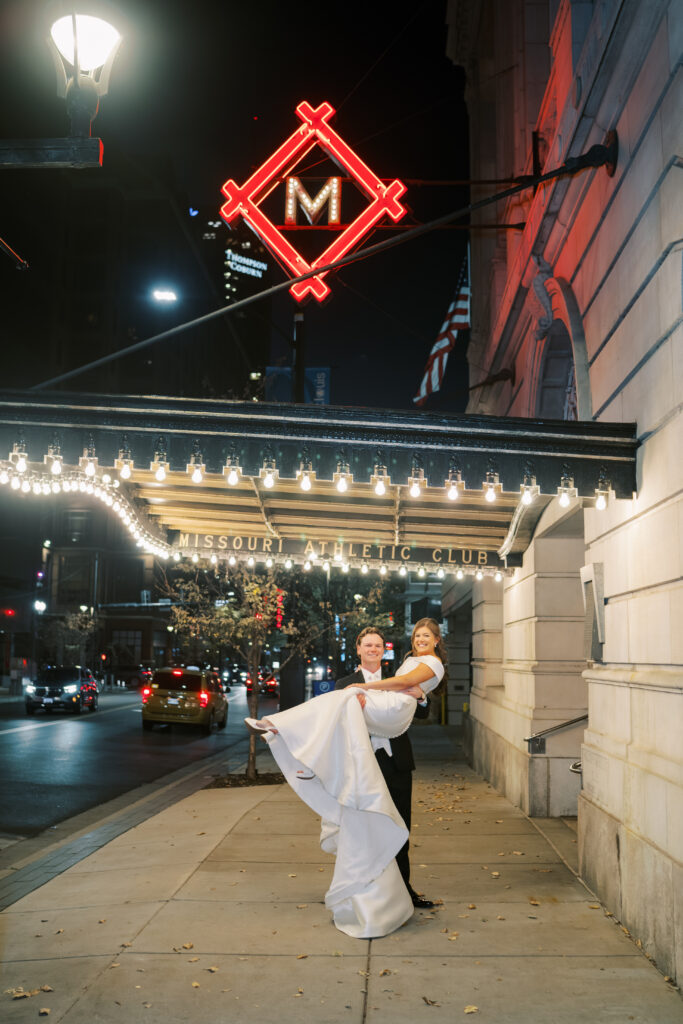Missouri Athletic Club Wedding