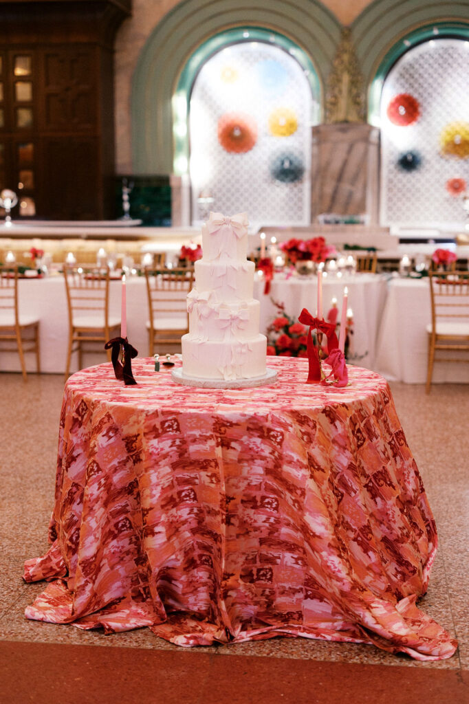St Louis Union Station Hotel cake table